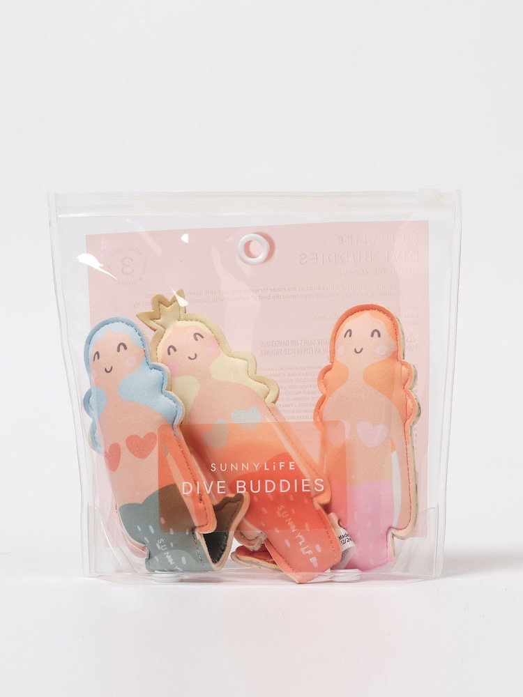 Dive Buddies Melody the Mermaid Multi Toys Set of 3 - Image 2 of 5 Dive Buddies Melody the Mermaid Multi Toys Set of 3 - Image 2 of 5