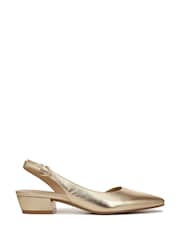 Naturalizer Banks Leather Slingback Shoes - Image 1 of 7