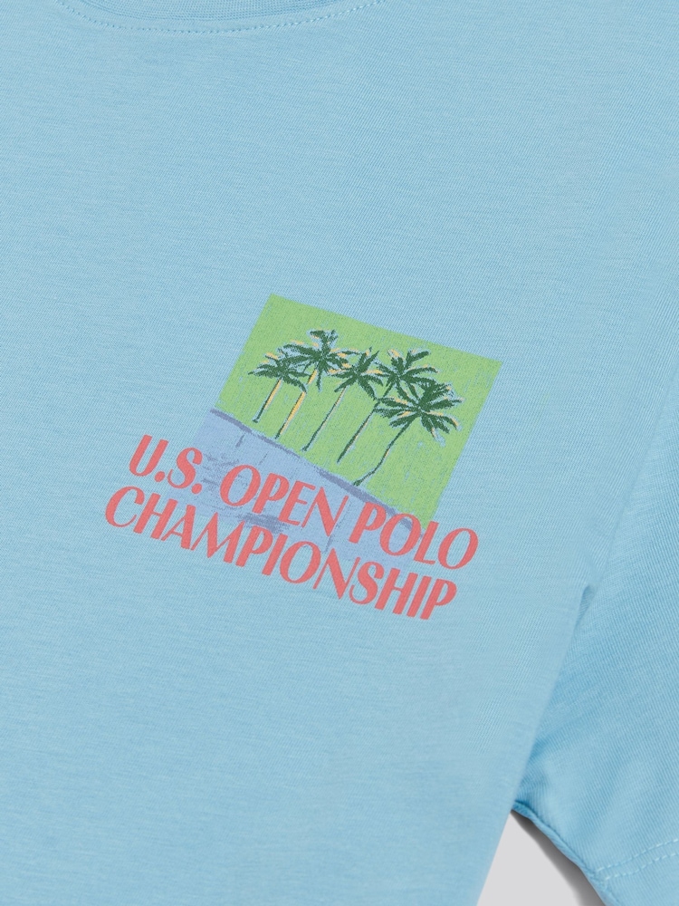 Футболка с принтом U.S. Polo Assn Palm Beach - Изображение 4 4