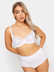 M&Co White Stretch Lace Under-Wired Bra - Image 2 of 6