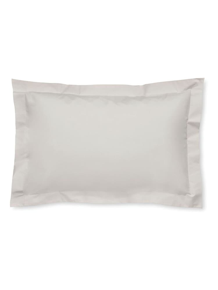 Laura Ashley Set of 2 Silver 200 Thread Count 100% Cotton Pillowcases - Image 3 of 3