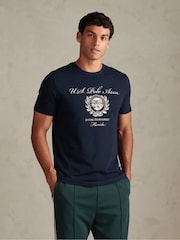 U.S. Polo Assn συλλογικό τουρνουά στόχου Κοντομάνικο μπλουζάκι με γραφικά - Εικόνα 1 από 7