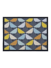 Hug Rug Blue Outdoor Lintu Doormat by Scion - Image 2 of 4