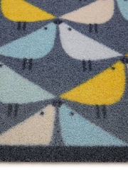 Hug Rug Blue Outdoor Lintu Doormat by Scion - Image 3 of 4