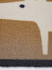 Hug Rug Natural Outdoor Mr Fox Doormat by Scion - Image 3 of 4
