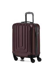 Flight Knight 55x40x20cm Ryanair Priority 8 Wheel ABS Hard Case Cabin Carry On Hand Luggage - Image 1 of 5