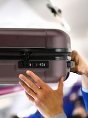 Flight Knight 55x40x20cm Ryanair Priority 8 Wheel ABS Hard Case Cabin Carry On Hand Luggage - Image 3 of 5
