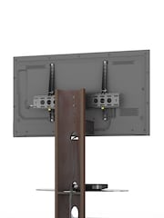 AVF Walnut Brown Chepstow 930 Pedestal TV Stand - Image 6 of 9