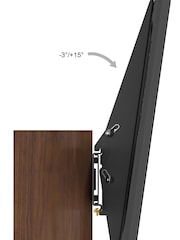 AVF Walnut Brown Chepstow 930 Pedestal TV Stand - Image 7 of 9