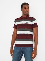 Tog 24 Maroon Flaxby Deep Port Polo T-Shirt - Image 6 of 8