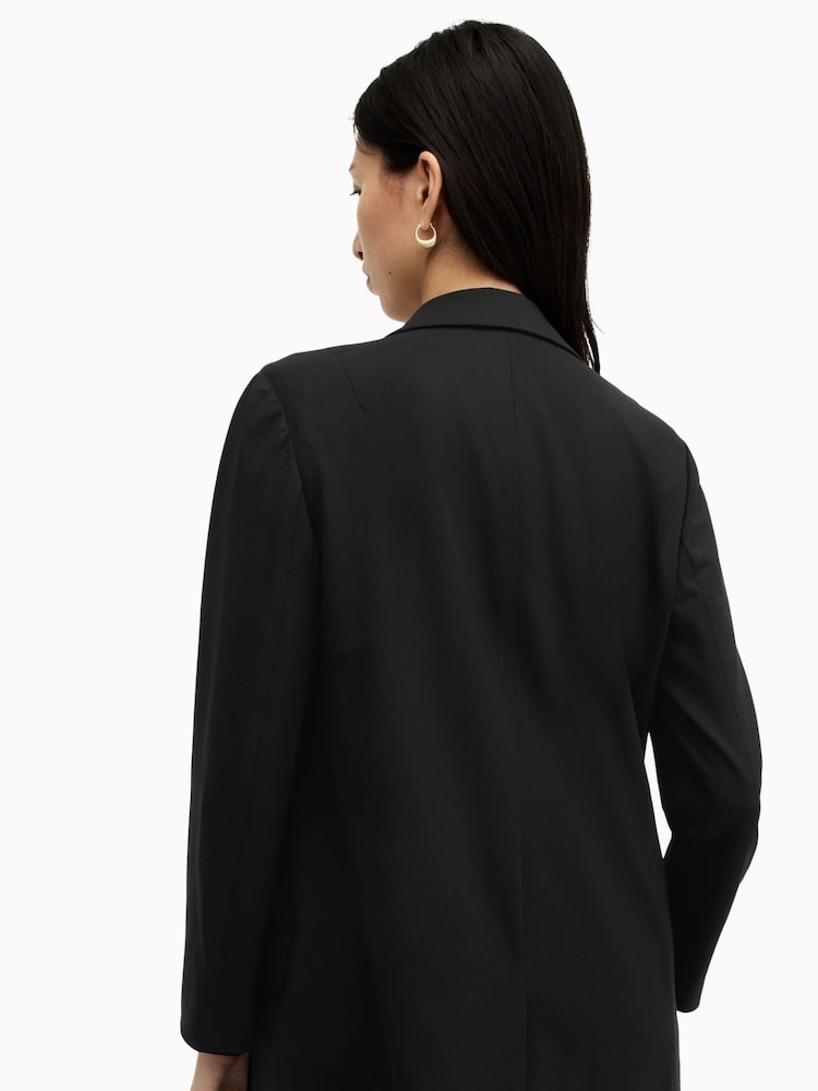 AllSaints Black Aleida Blazer - Image 2 of 5