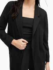 AllSaints Black Aleida Blazer - Image 4 of 5