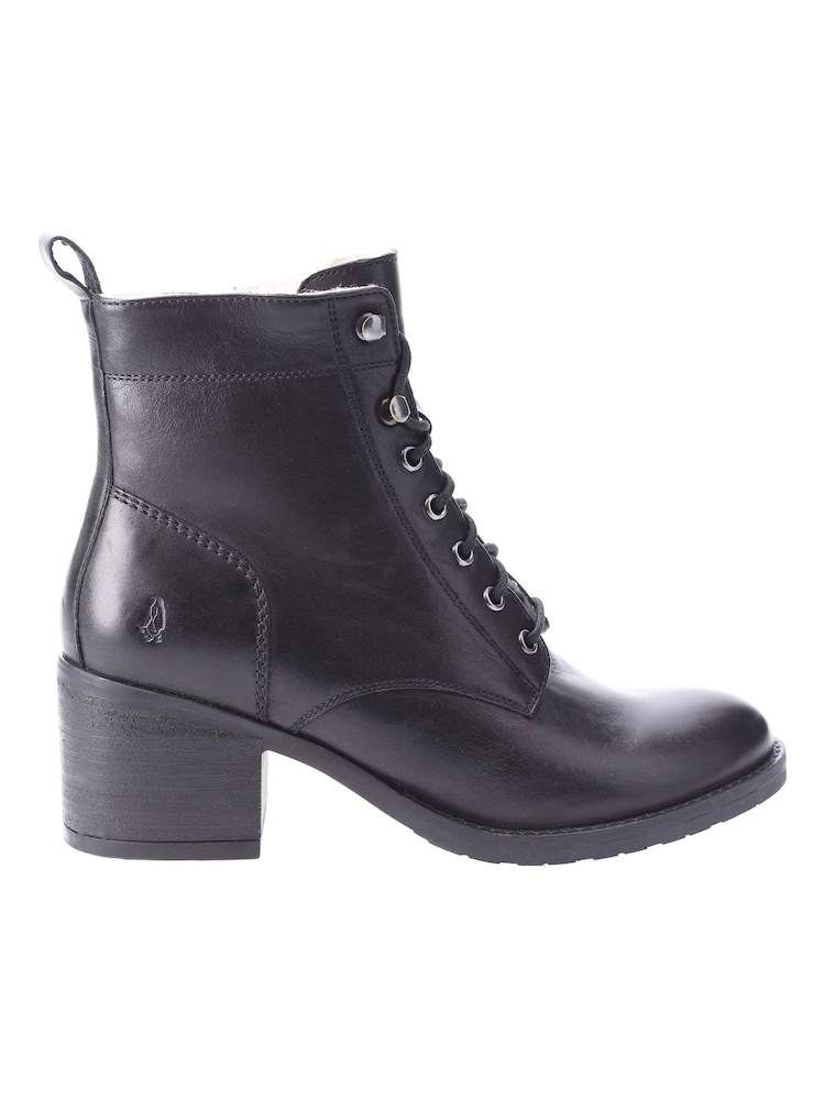 Hush Puppies Black Harriet Heeled Boots - Image 1 of 4 Hush Puppies Black Harriet Heeled Boots - Image 1 of 4