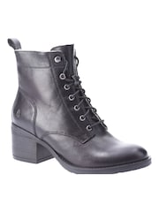 Hush Puppies Black Harriet Heeled Boots - Image 2 of 4