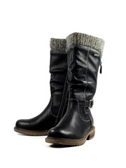 Lunar Spire II Waterproof Black Long Boots - Image 3 of 7