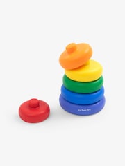 JoJo Maman Bébé Silicone Rainbow Stacking Tower - Image 7 of 7