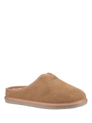 Hush Puppies Brown Conrad Slippers - Image 3 of 4