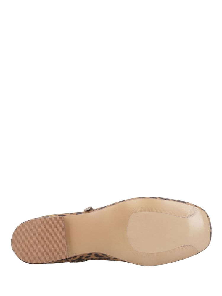 Hush Puppies Animal Pasha Suede Ballerina - Image 4 of 4 Hush Puppies Animal Pasha Suede Ballerina - Image 4 of 4