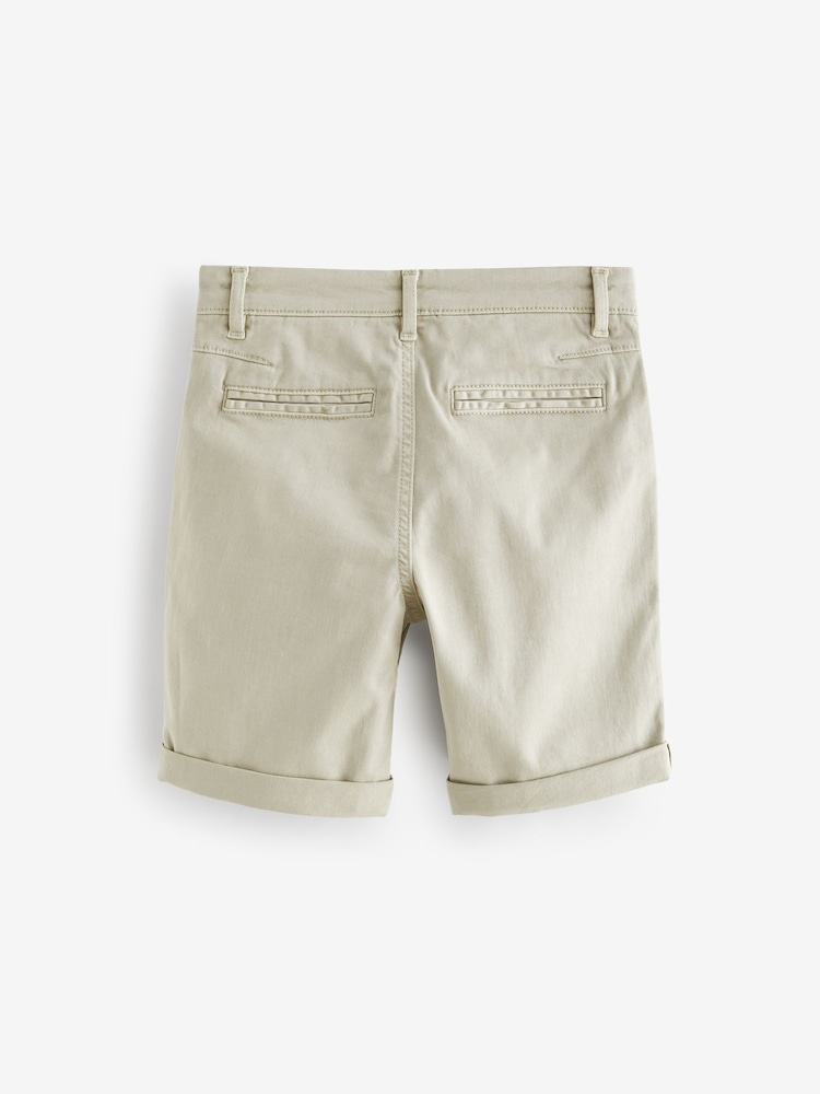 Stone Washed Chinos Shorts (12mths-16yrs) - Image 2 of 3