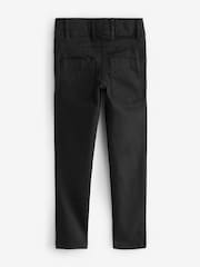 Black Skinny Jean Style Cotton-Rich School Trousers (3-16yrs) - Image 2 of 6