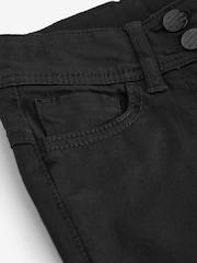 Black Skinny Jean Style Cotton-Rich School Trousers (3-16yrs) - Image 4 of 6