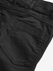 Black Skinny Jean Style Cotton-Rich School Trousers (3-16yrs) - Image 5 of 6