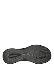 Skechers Black Wide Fit Ultra Flex 3.0 - Brilliant Trainers - Image 3 of 3