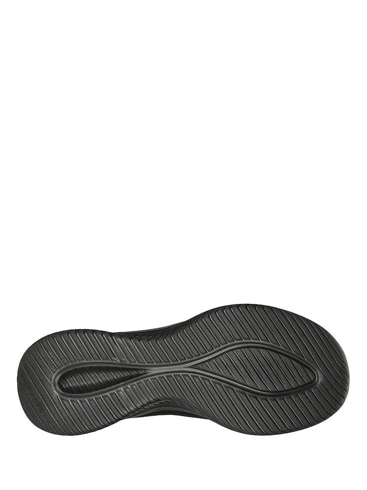Skechers Black Wide Fit Ultra Flex 3.0 - Brilliant Trainers - Image 3 of 3 Skechers Black Wide Fit Ultra Flex 3.0 - Brilliant Trainers - Image 3 of 3