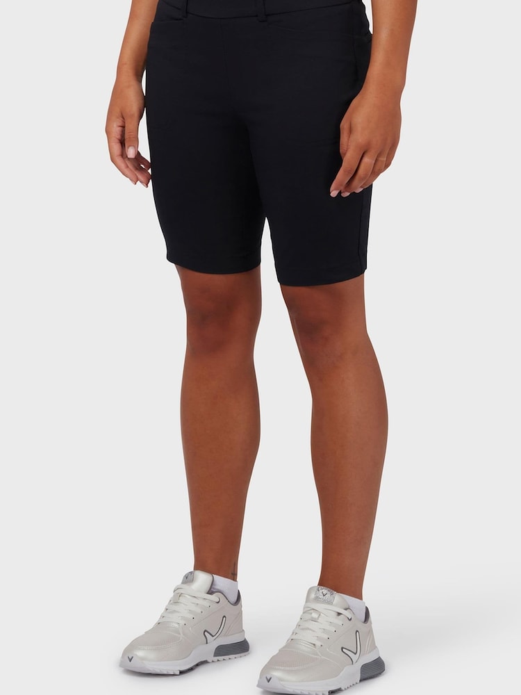 Callaway Apparel – Pull-on-Shorts für Damen, 9.5", Blau - Bild 1 von 4