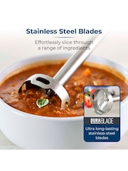 Tower Stainless Steel 3-in-1 Hand Blender with 1200W Motor - Image 5 of 8