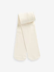 Cream Baby Tights 2 Pack (0mths-2yrs) - Image 2 of 2