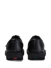 Kickers Black Lo Lace Shoes - Image 5 of 7