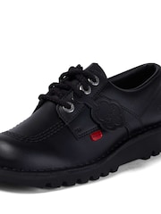 Kickers Black Lo Lace Shoes - Image 7 of 7