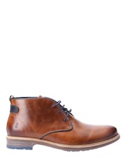 Hush Puppies Tan Brown Jonas Chukka Ankle Boots - Image 1 of 4