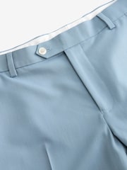 Light Blue Skinny Fit Motionflex Stretch Suit Trousers - Image 6 of 8