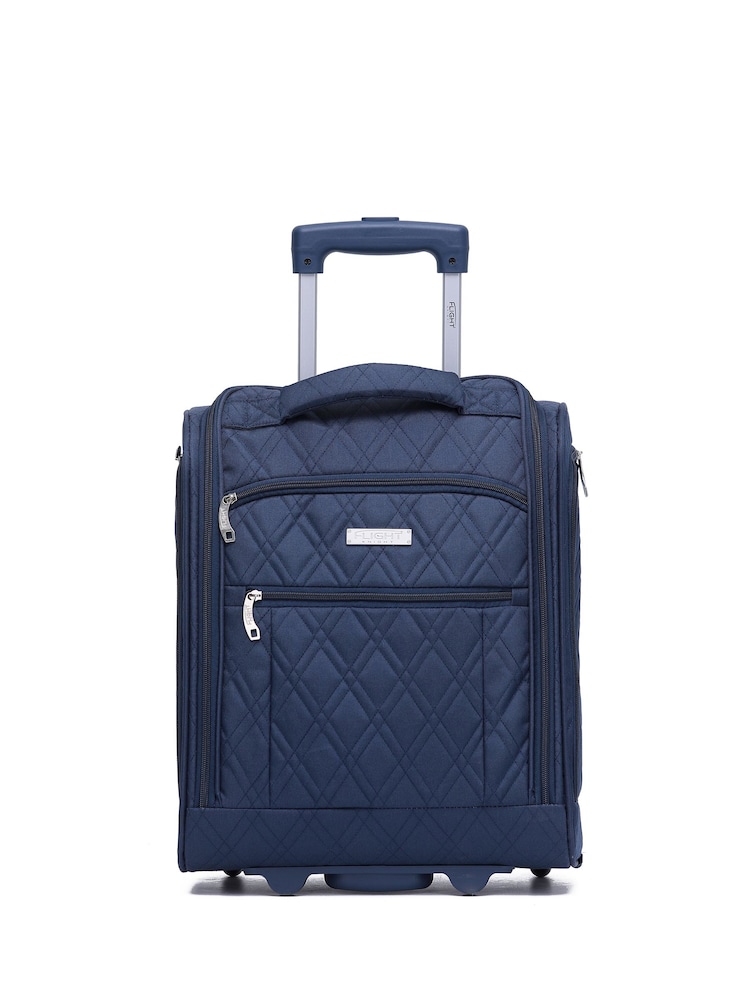 Flight Knight 45x36x20cm EasyJet Underseat Soft Case Cabin Carry On Suitcase Hand Mono Canvas  Luggage - Image 1 of 7