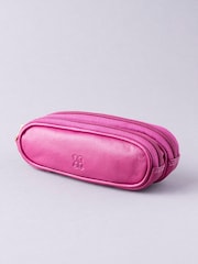 Lakeland Leather Cranberry Double Glasses Case - Image 1 of 4