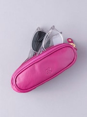 Lakeland Leather Cranberry Double Glasses Case - Image 3 of 4