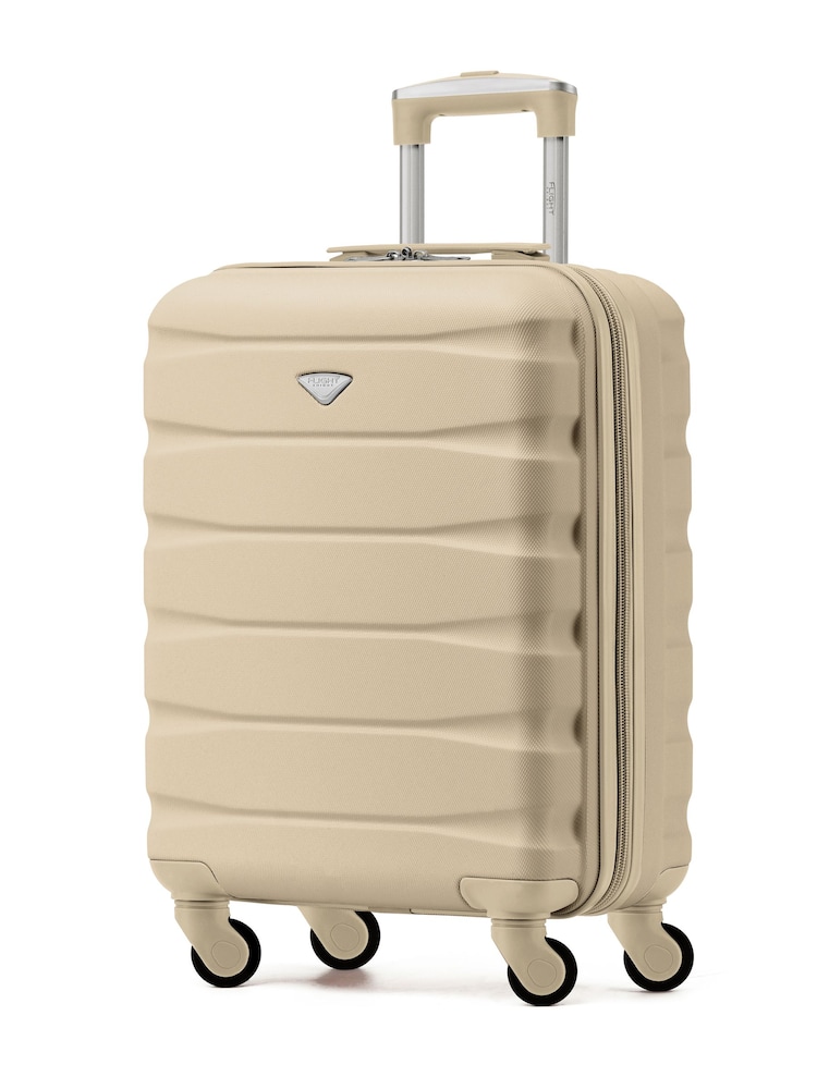 Flight Knight 55x40x20cm Ryanair Priority 4 Wheel ABS Hard Case Cabin Carry On Hand Luggage - Image 1 of 7