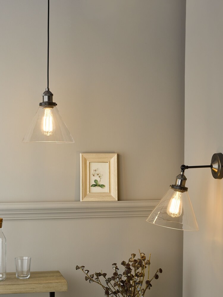 Dar Lighting Silver Ray Ceiling Light Pendant - Image 2 of 4