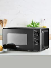 Tower Black Manual 20 Litre 800W Microwave - Image 1 of 8