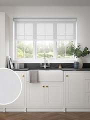 Snowdrop White Mallar Made to Measure Roller Blind - Image 1 of 6