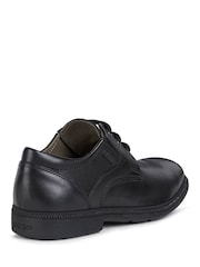 Geox Black Jr Federico School Shoes - Image 3 of 5