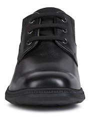 Geox Black Jr Federico School Shoes - Image 4 of 5
