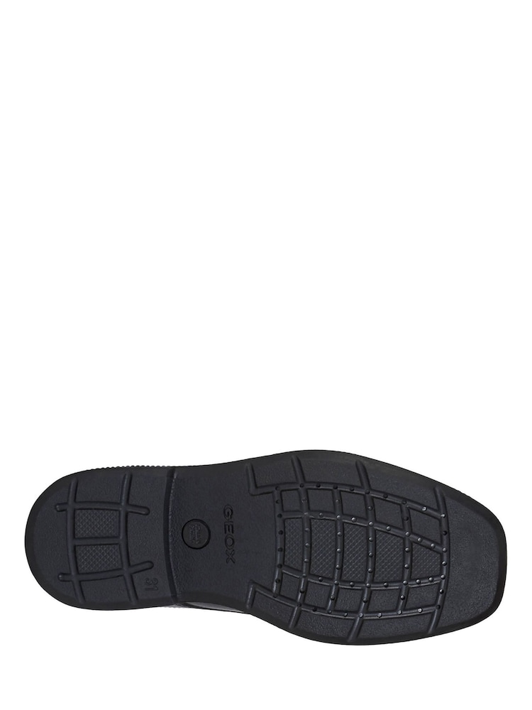 Geox Black Jr Federico School Shoes - Image 5 of 5 Geox Black Jr Federico School Shoes - Image 5 of 5