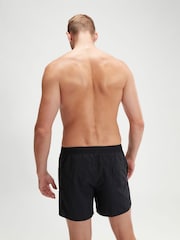 Speedo Black Mens HyperBoom Logo 16" Watershorts - Image 3 of 6