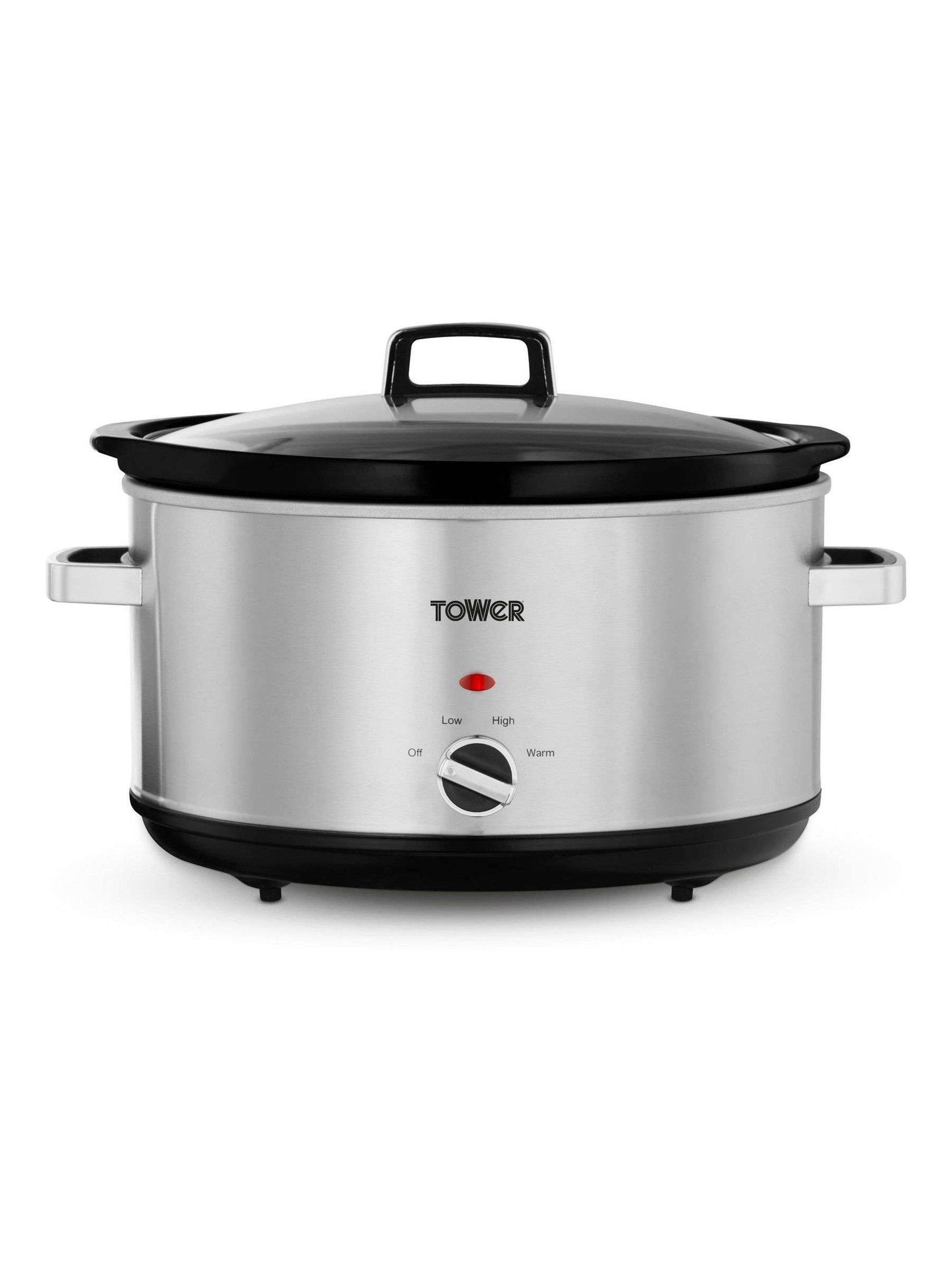 Tower Unisex Silver 8L Slow Cooker In - Image 6