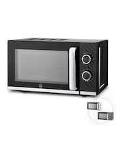 Swan Black Windsor Manual 20L 800W Microwave - Image 2 of 8