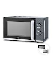 Swan Grey Windsor Manual 20L 800W Microwave - Image 1 of 8