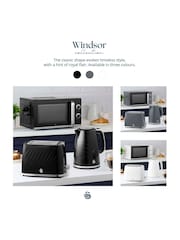 Swan Grey Windsor Manual 20L 800W Microwave - Image 4 of 8